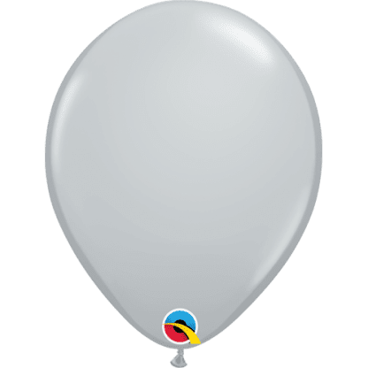 Gray 11" ballon