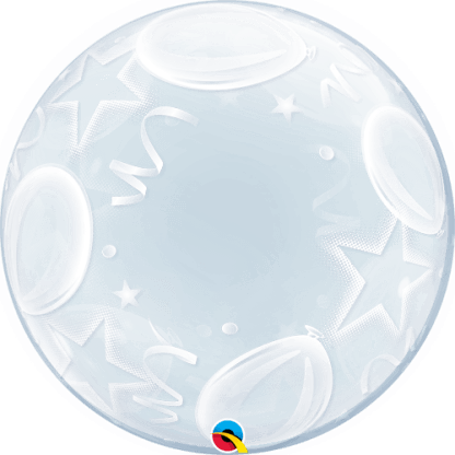 Deco bubble 24" - Balloons & Stars