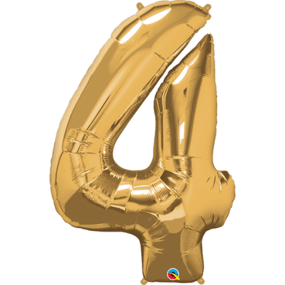 Folie ballontal fire - Guld