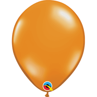 Mandarin orange 11" ballon – 100 stk
