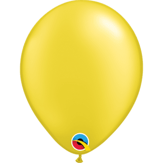 Pearl citrine yellow 11" ballon