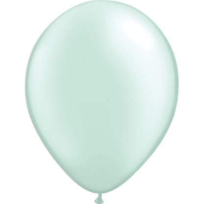 Pearl mint green 11" ballon – 100 stk
