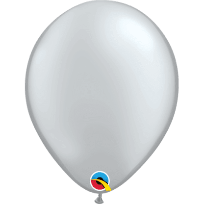Silver 11" ballon