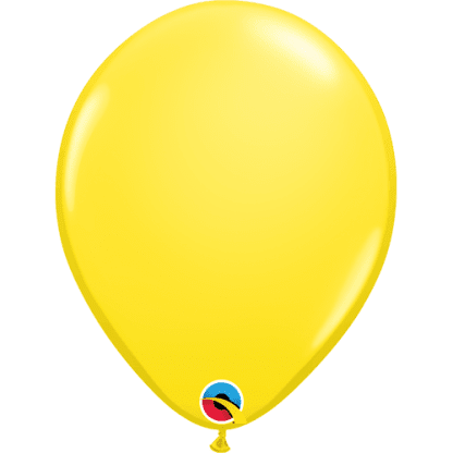 Yellow 11" ballon – 100 stk