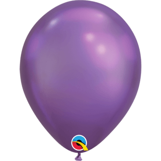 Chrome purple 11" ballon – 100 stk
