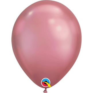 Chrome mauve 11" ballon – 100 stk