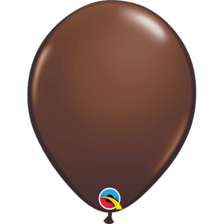 Chocolate brown 11" ballon – 100 stk