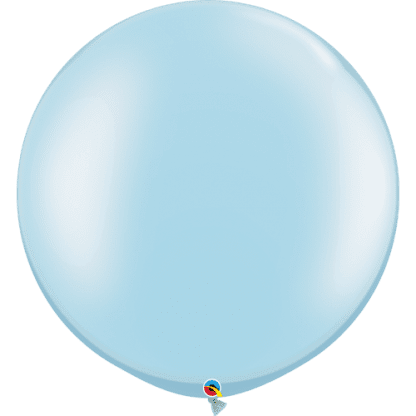 Pearl light blue 30" ballon - 2 stk