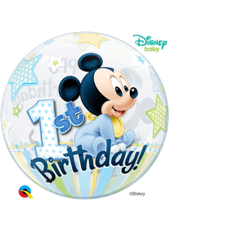 Første fødselsdag Baby mickey mouse - Giv en ballon