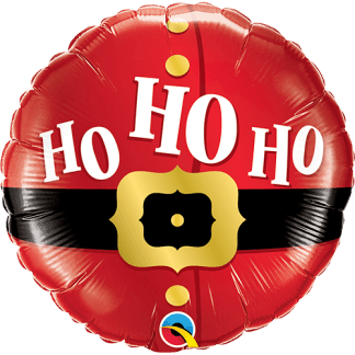 Ho ho ho Julemands bælte - Giv en ballon