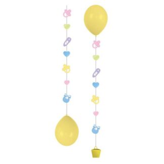 Ballonhale med baby ting - 3stk