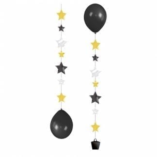 Ballonhale med stjerner - 3stk