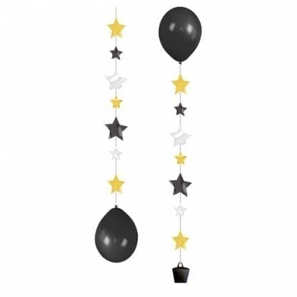 Ballonhale med stjerner - 3stk