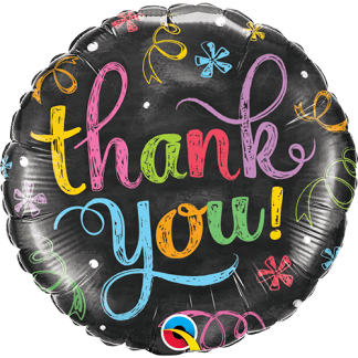Thank you chalkboard - Giv en ballon