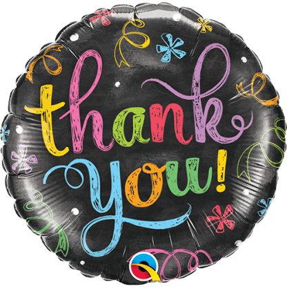 Thank you chalkboard - Giv en ballon
