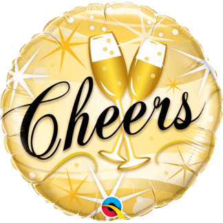 Cheers starbursts - Giv en ballon