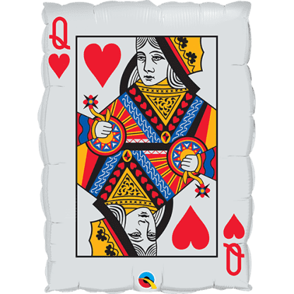 Hjerter dame / spar es spillekort
