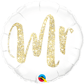 Mr. glitter gold - Giv en ballon
