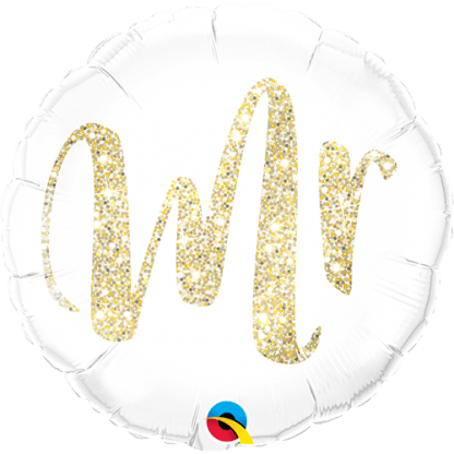 Mr. glitter gold - Giv en ballon