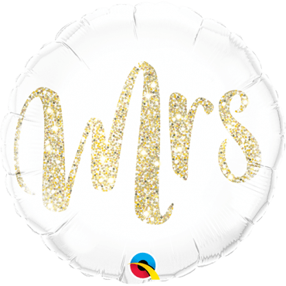 Mrs. glitter gold - Giv en ballon