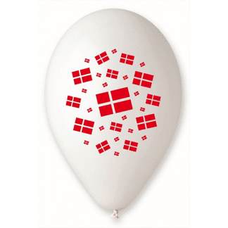 Dannebrogs flag 11" ballon