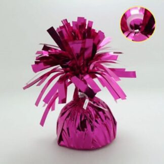 Folie ballonvægt fuchsia - 170gr