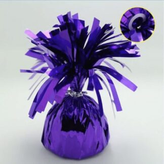 Folie ballonvægt lilla - 170gr