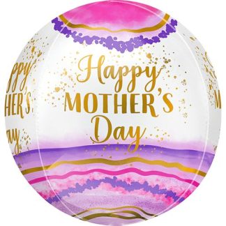 Happy Mother's Day Geode - Giv en ballon