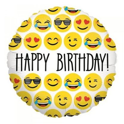 Happy birthday emojis - Giv en ballon