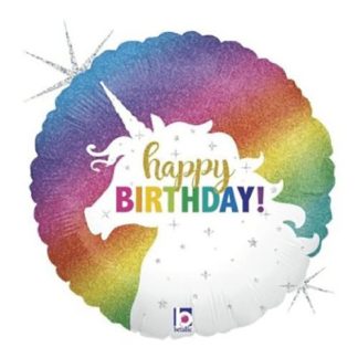 Unicorn birthday - Giv en ballon