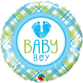 Baby boy feet - Giv en ballon