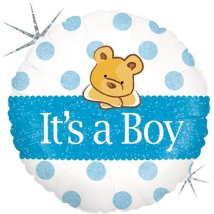 It's a boy bamse folie - Giv en ballon