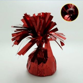 Folie ballonvægt rød  - 170gr