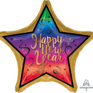 Colorful New Year - Giv en ballon