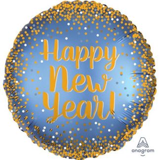 Gold & Satin New Year - Giv en ballon