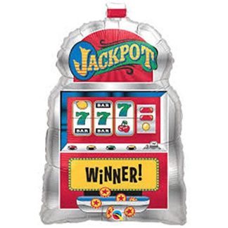 Jackpot folie ballon - Giv en ballon