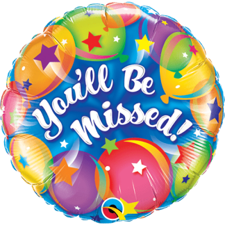 You'll Be Missed Balloons - Giv en ballon
