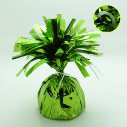 Folie ballonvægt limegrøn  - 170gr