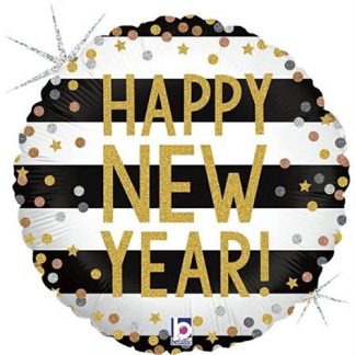 New year confetti - Giv en ballon