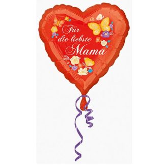Für die liebste Mama - Giv en ballon