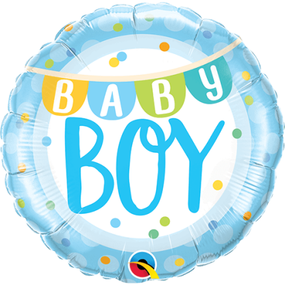 Baby boy banner & prikker