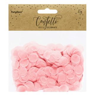 Pink papirkonfetti - 15gr.