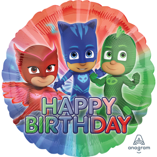 Pyjamas heltene happy birthday - Giv en ballon