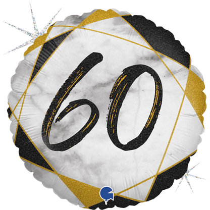 60 år marmor sort