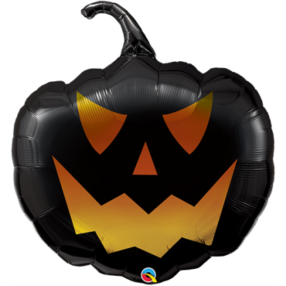 Sort halloween græskar