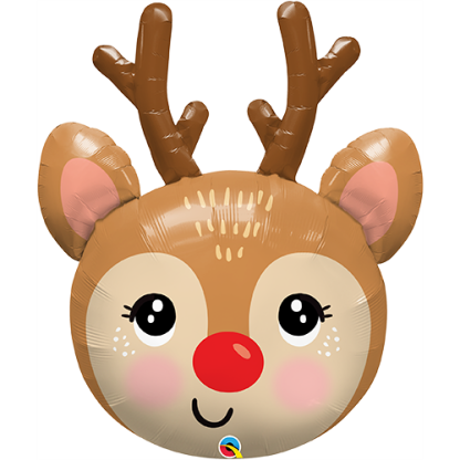 Rudolf med den røde næse - Giv en ballon