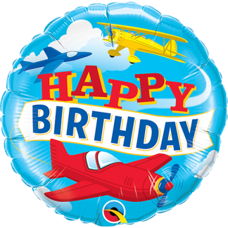 Happy birthday fly high - Giv en ballon
