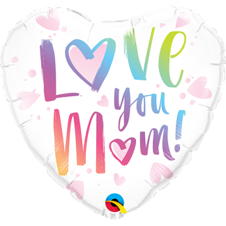 Love you mom - Giv en ballon