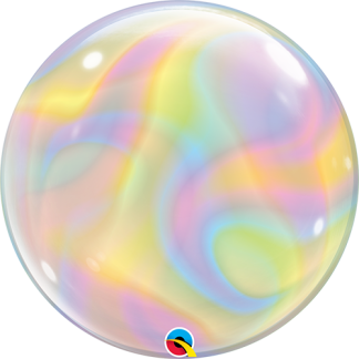 Iridescent swirls - Giv en ballon
