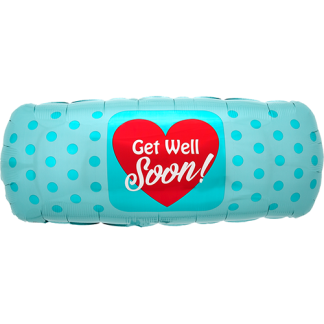Get well soon plaster - Giv en ballon